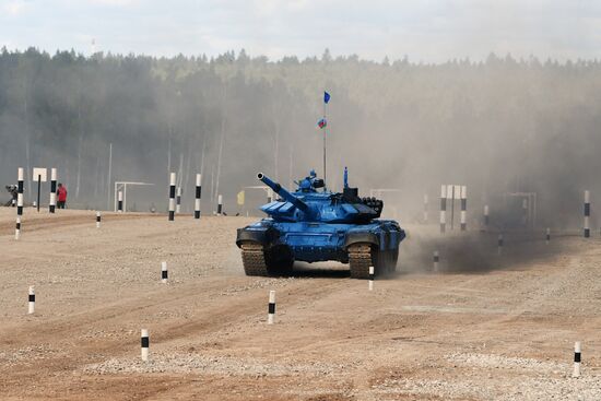 Tank Biathlon. Semifinals. Day one