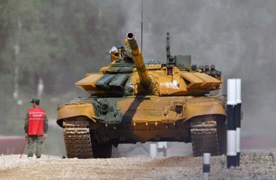 Tank Biathlon. Semifinals. Day one