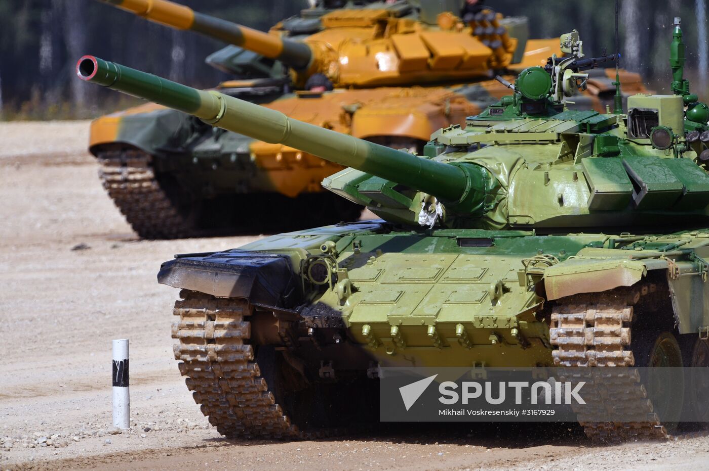 Tank Biathlon. Semifinals. Day one