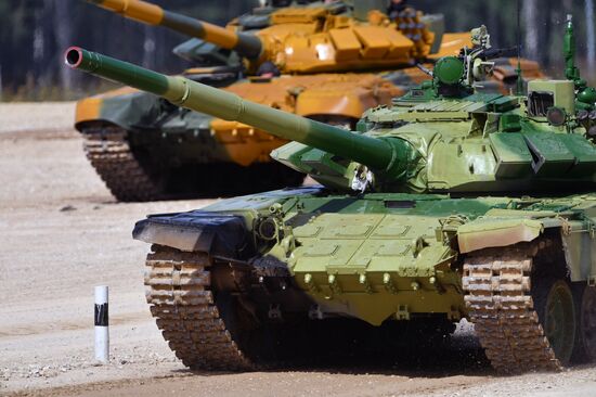 Tank Biathlon. Semifinals. Day one