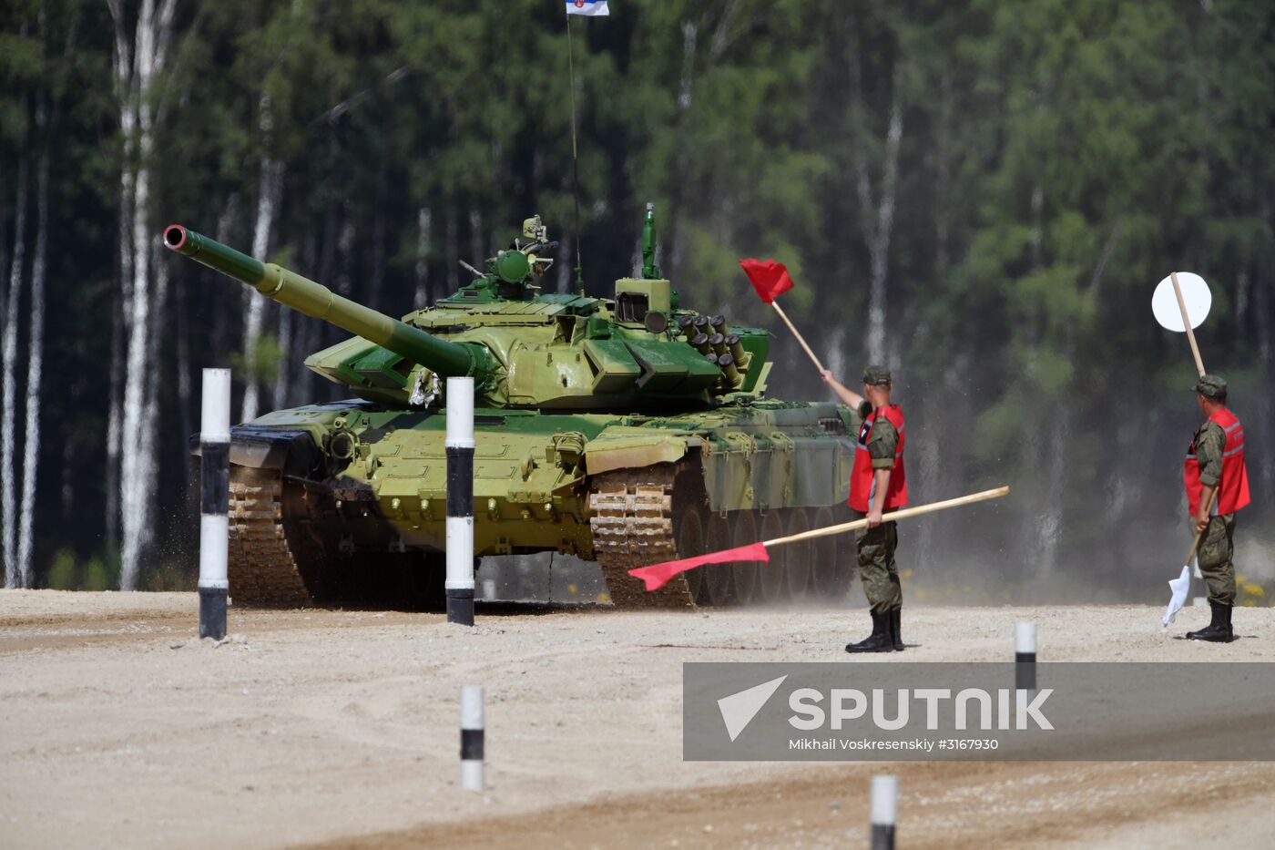 Tank Biathlon. Semifinals. Day one