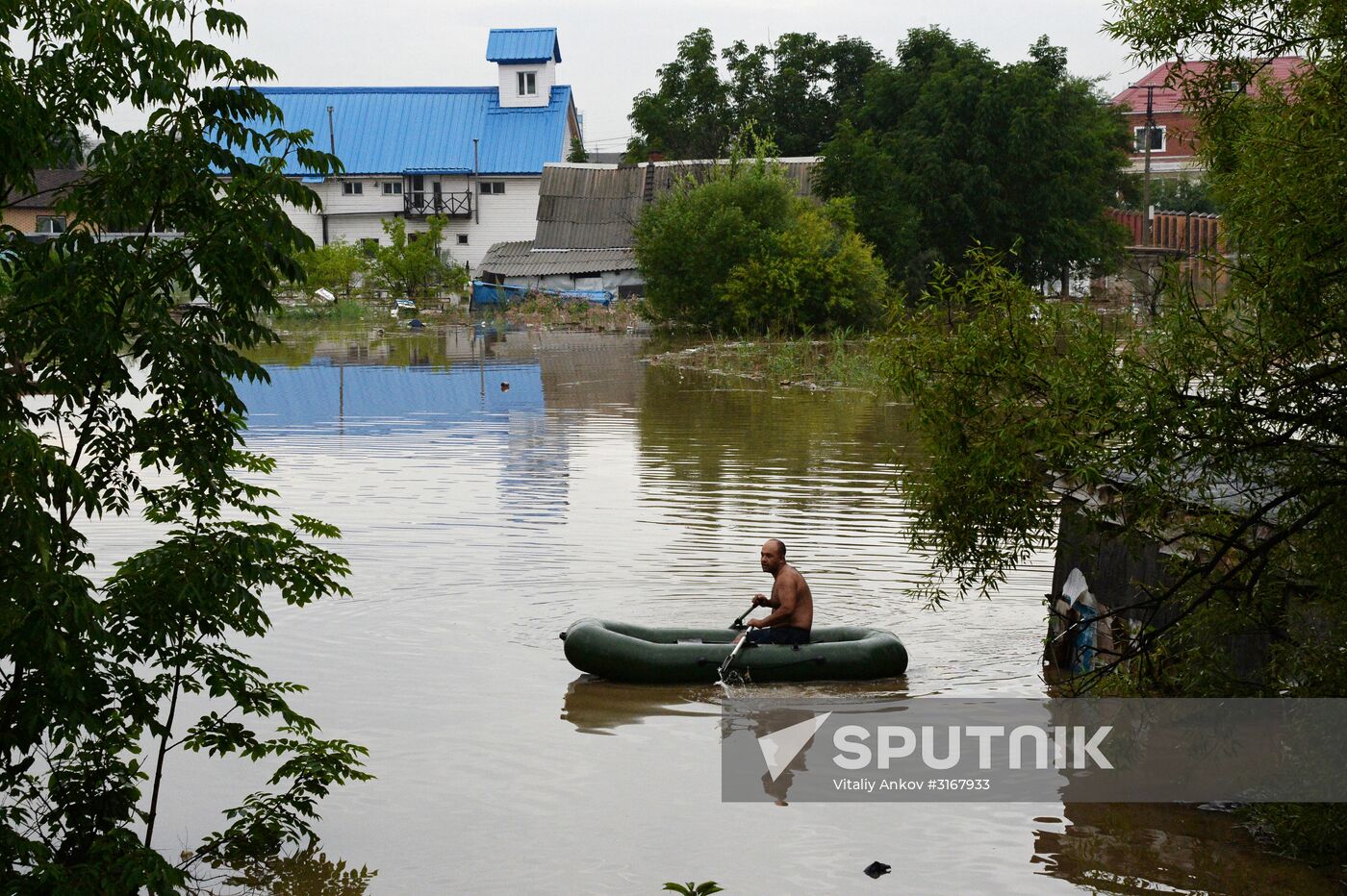 Flash flood in the Primorye Territory
