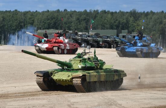 Tank Biathlon. Semifinals. Day one