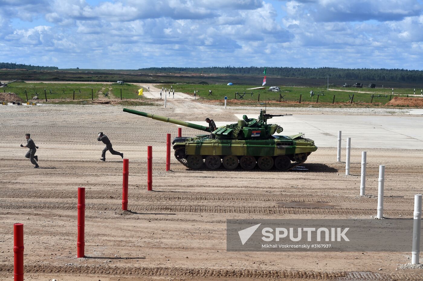 Tank Biathlon. Semifinals. Day one