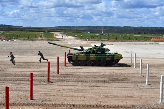 Tank Biathlon. Semifinals. Day one