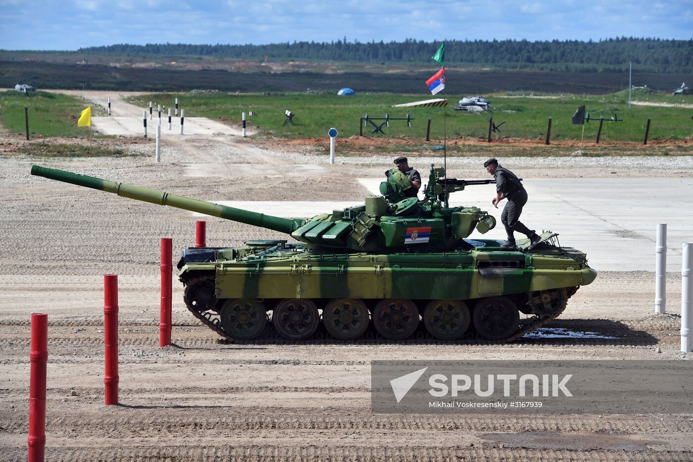 Tank Biathlon. Semifinals. Day one
