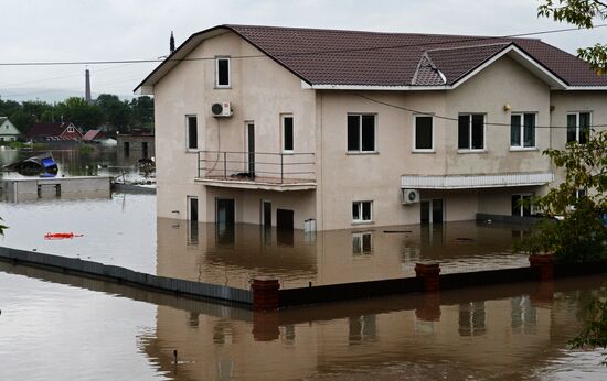 Flash flood in the Primorye Territory