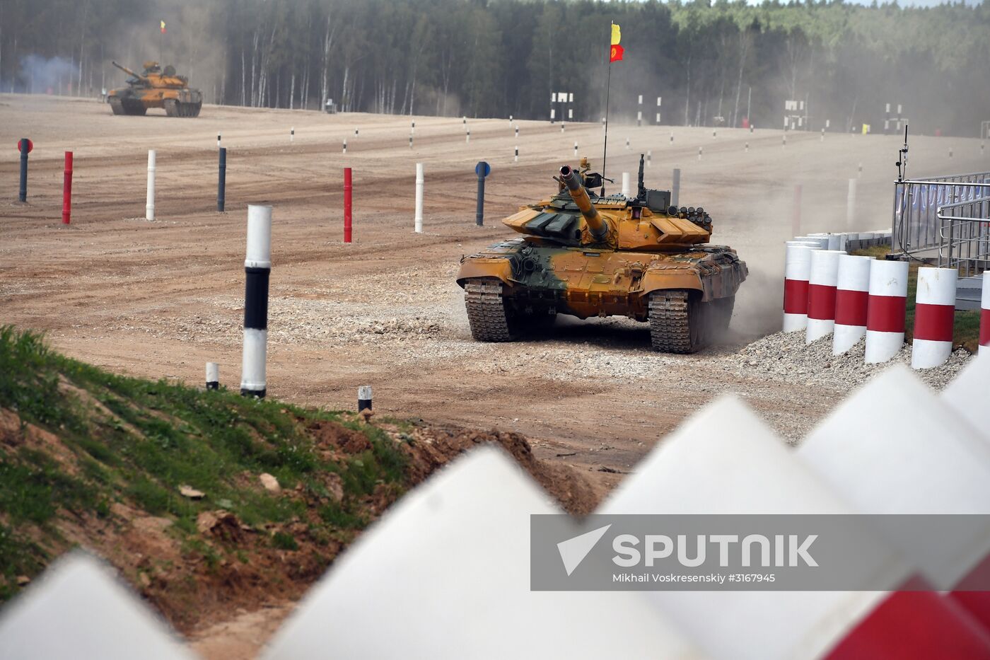 Tank Biathlon. Semifinals. Day one