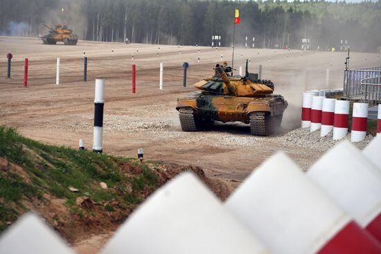 Tank Biathlon. Semifinals. Day one