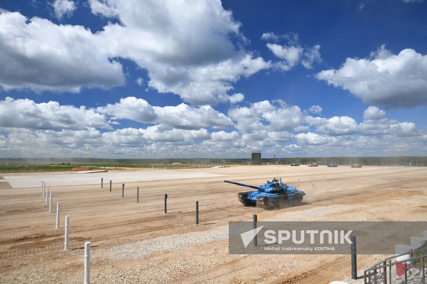 Tank Biathlon. Semifinals. Day one