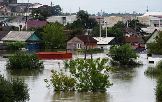 Flash flood in the Primorye Territory