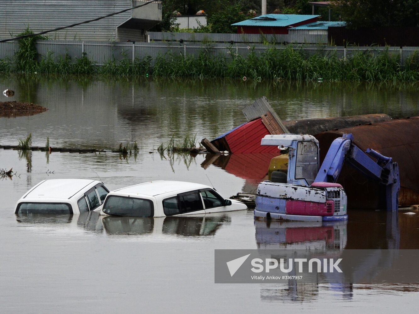 Flash flood in the Primorye Territory