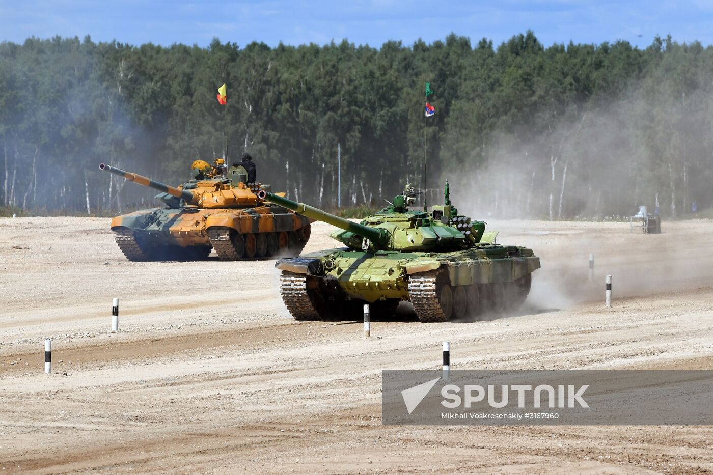 Tank Biathlon. Semifinals. Day one
