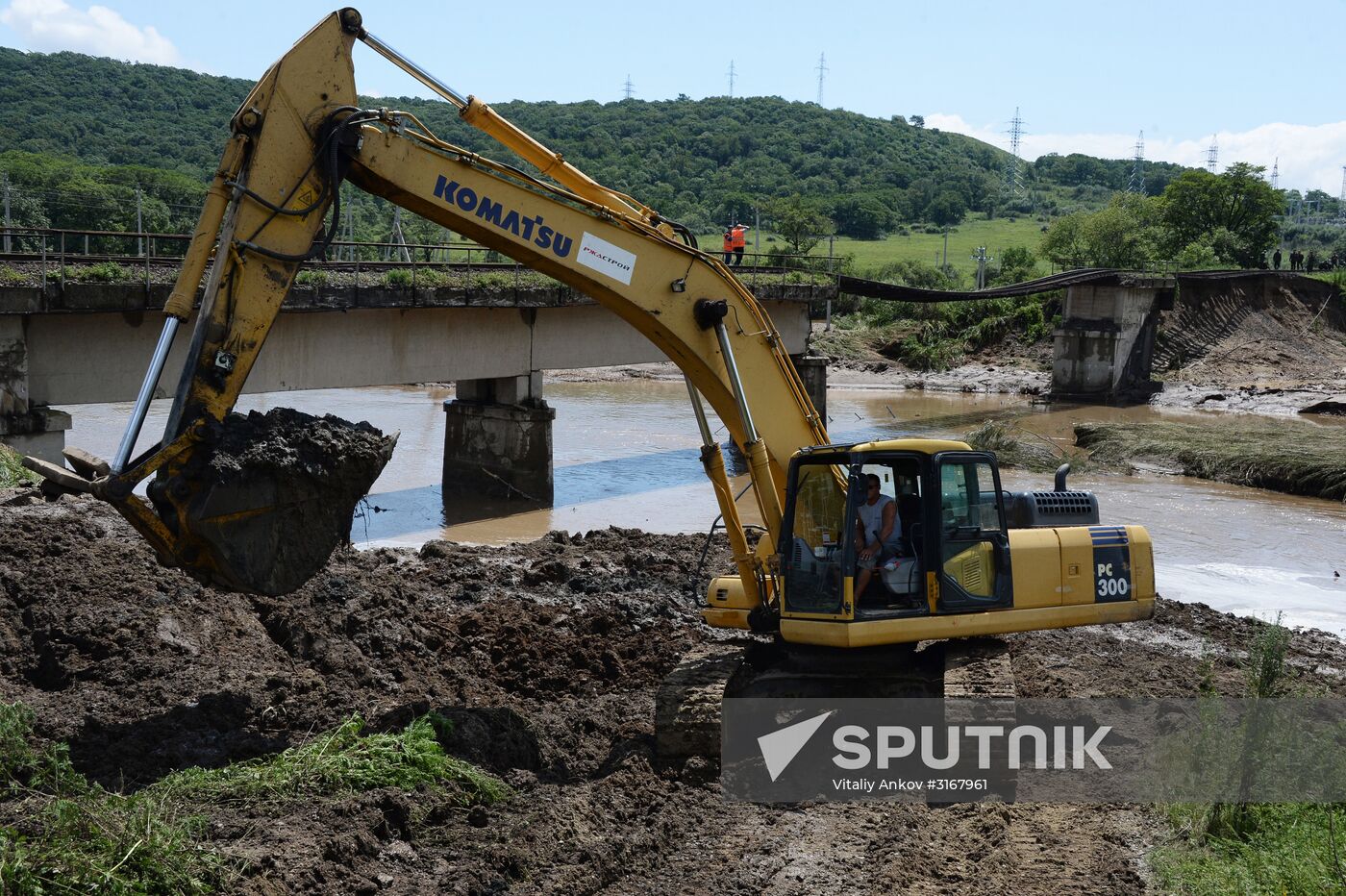 Flash flood in the Primorye Territory