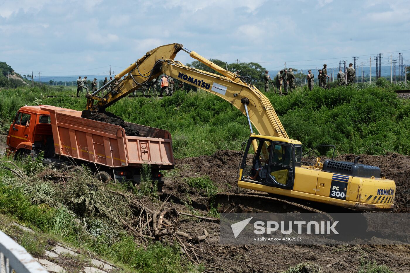 Flash flood in the Primorye Territory
