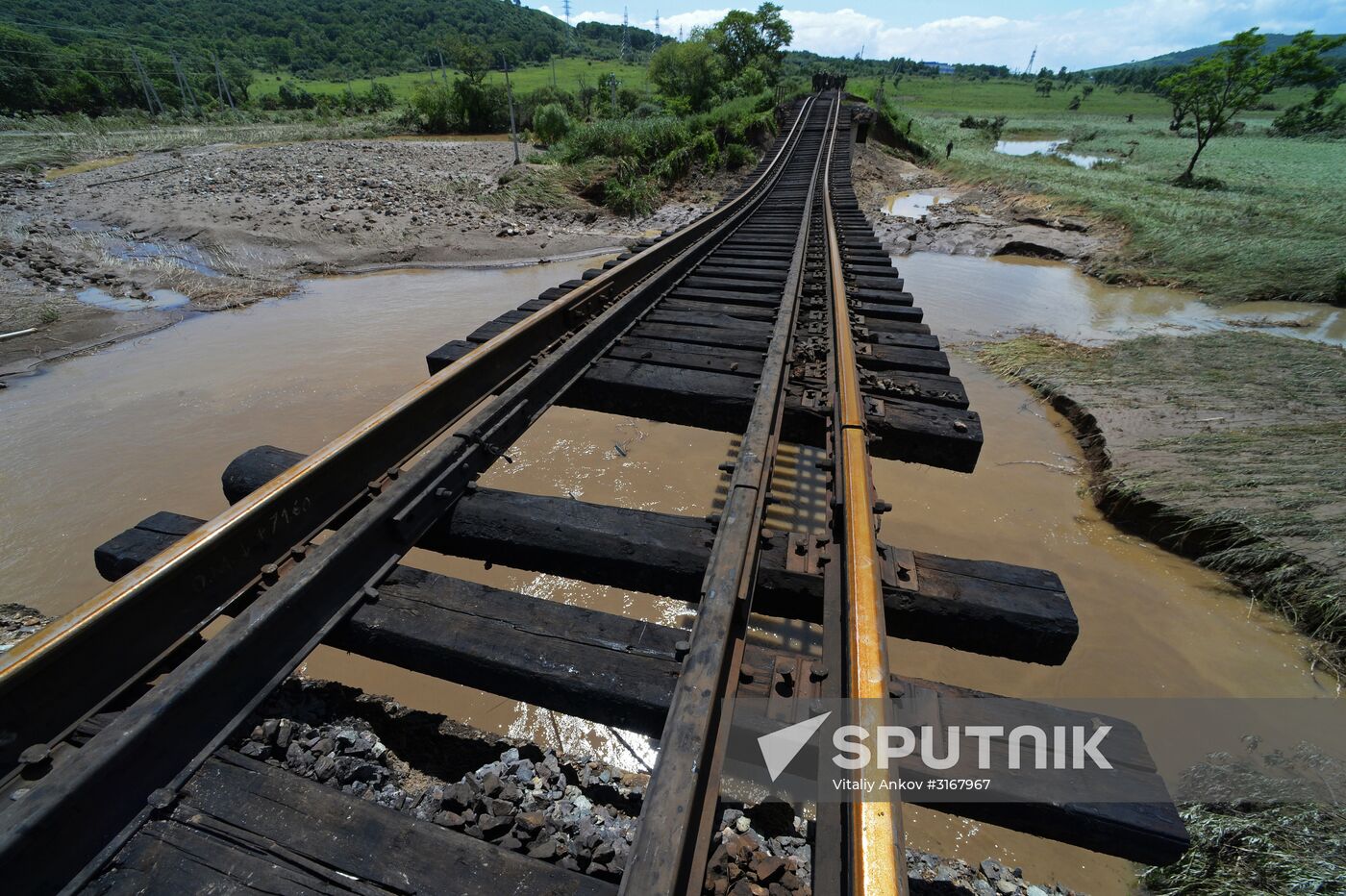 Flash flood in the Primorye Territory