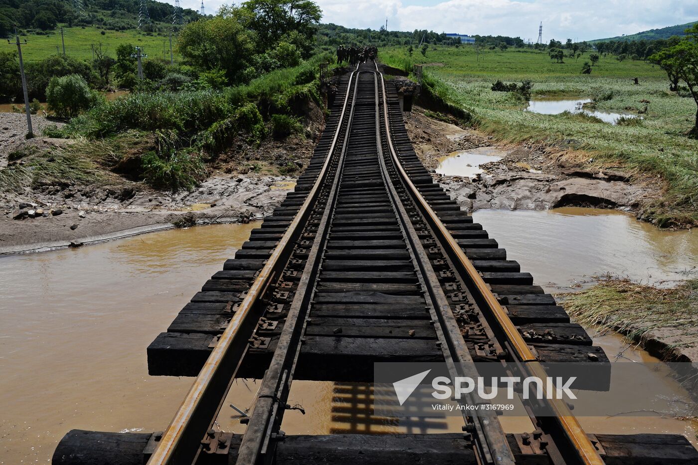 Flash flood in the Primorye Territory