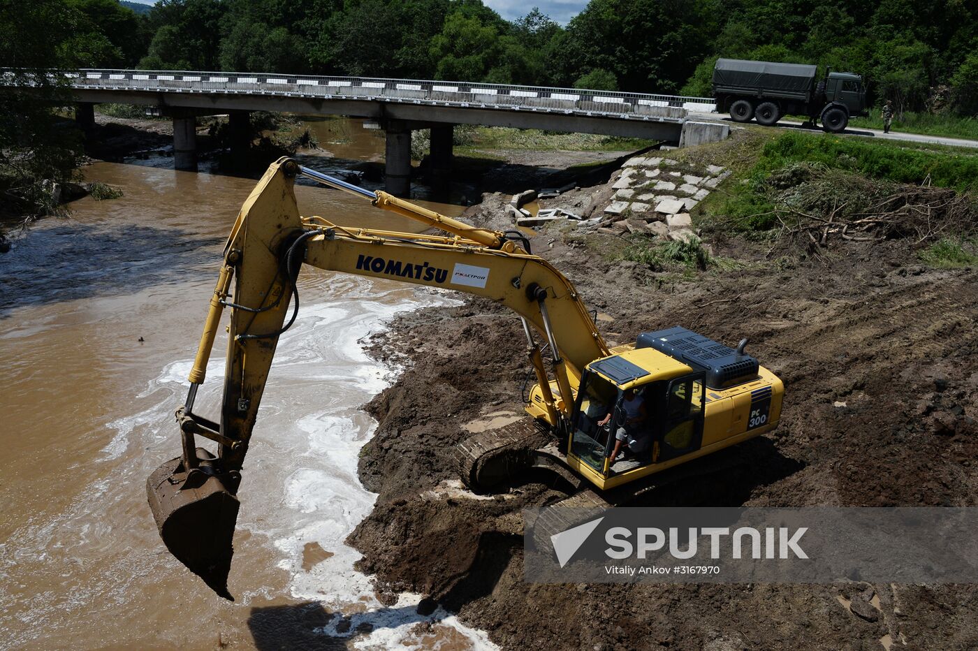 Flash flood in the Primorye Territory