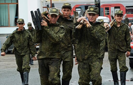 Flash flood in the Primorye Territory
