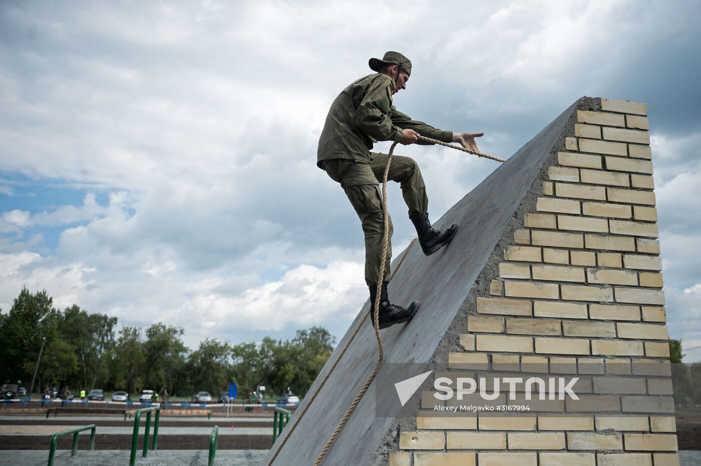 Rembat international army games in Omsk Region