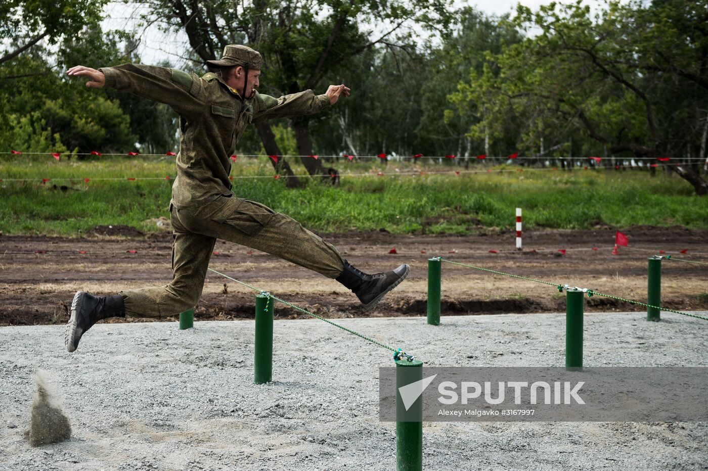 Rembat international army games in Omsk Region