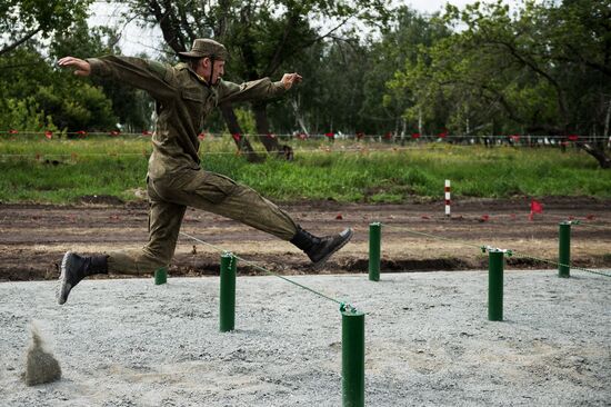 Rembat international army games in Omsk Region