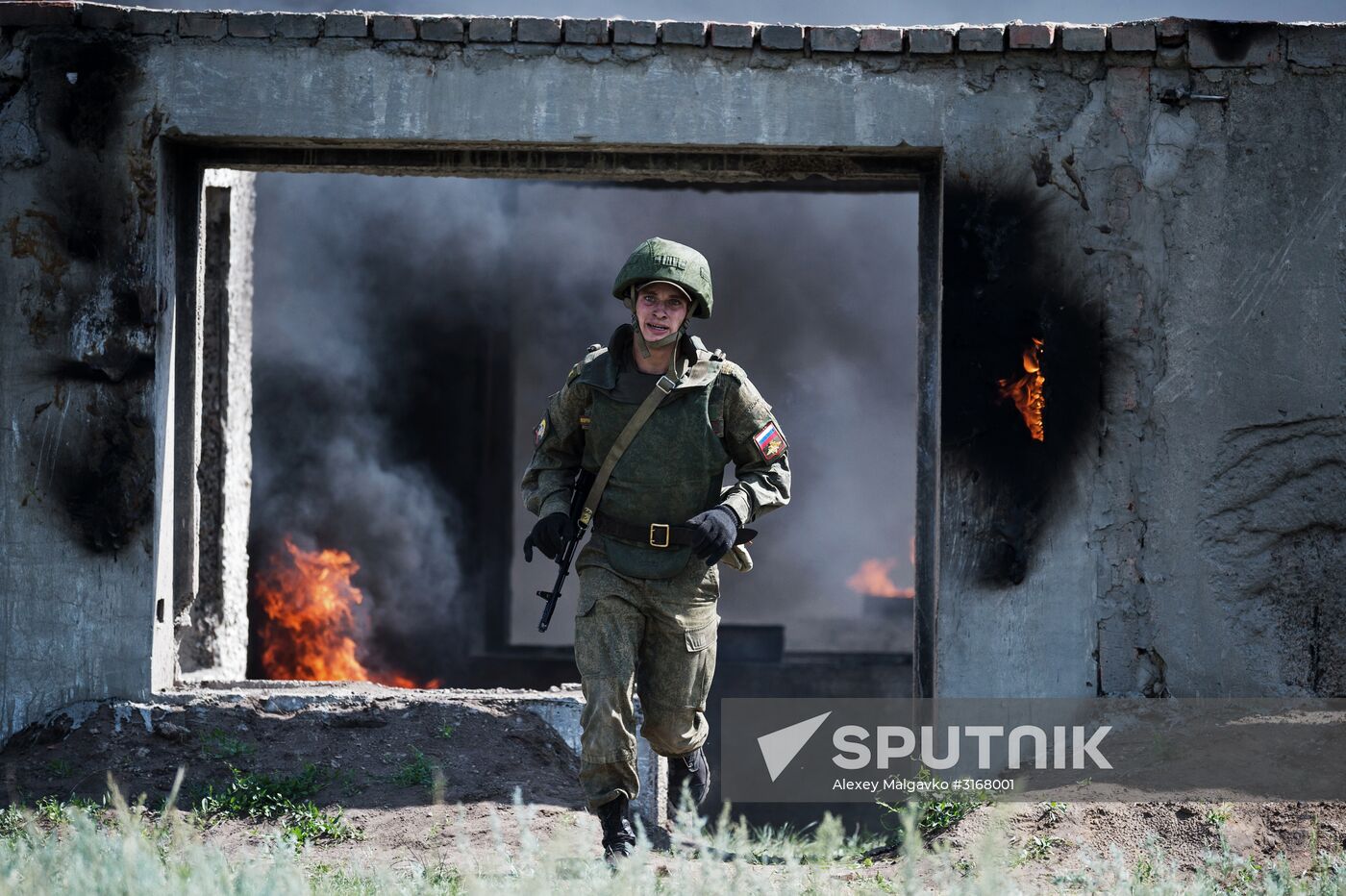 Rembat international army games in Omsk Region