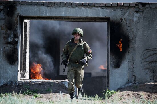 Rembat international army games in Omsk Region