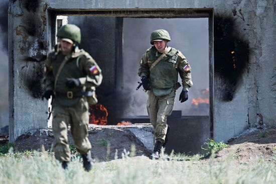 Rembat international army games in Omsk Region