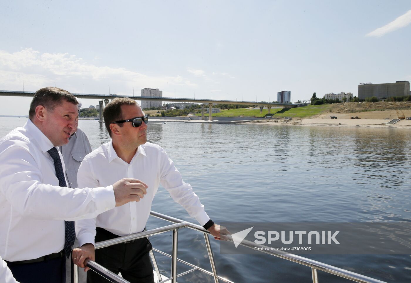 Russian Prime Minister Dmitry Medvedev's working trip to Southern Federal District