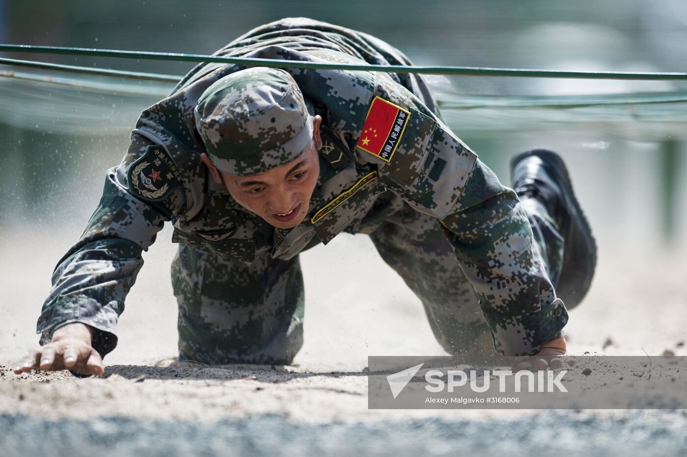 Rembat international army games in Omsk Region