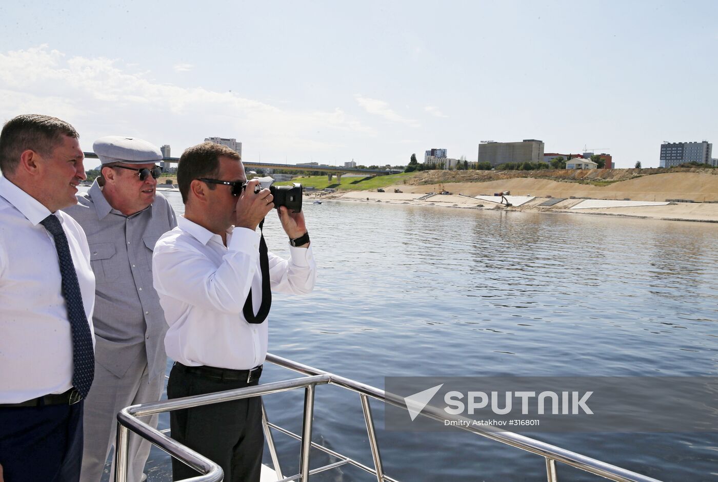 Russian Prime Minister Dmitry Medvedev's working trip to Southern Federal District