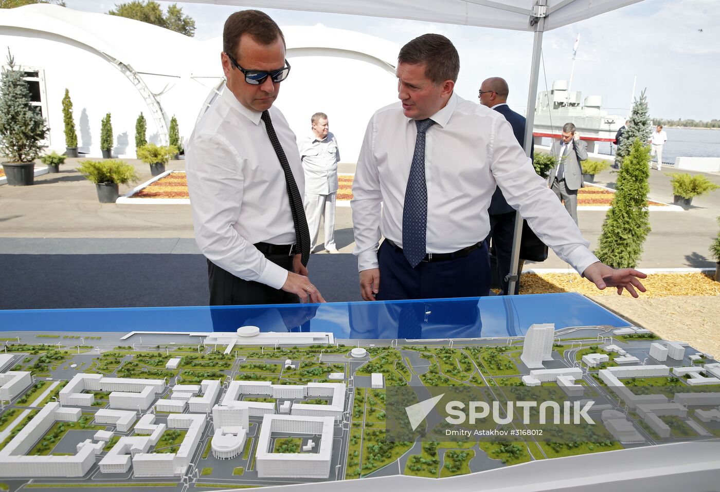 Russian Prime Minister Dmitry Medvedev's working trip to Southern Federal District