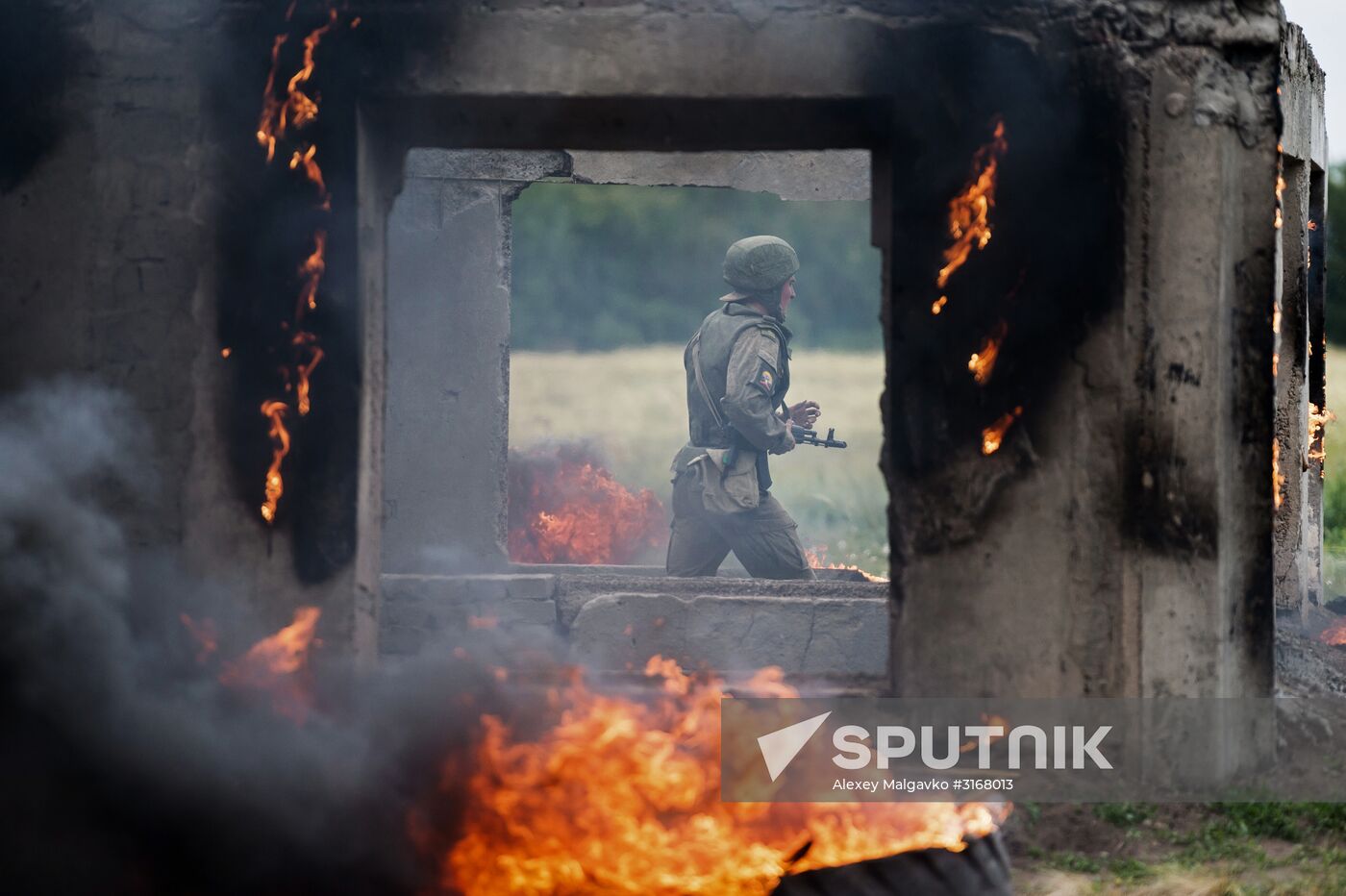 Rembat international army games in Omsk Region