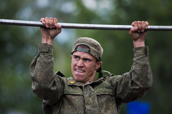Rembat international army games in Omsk Region