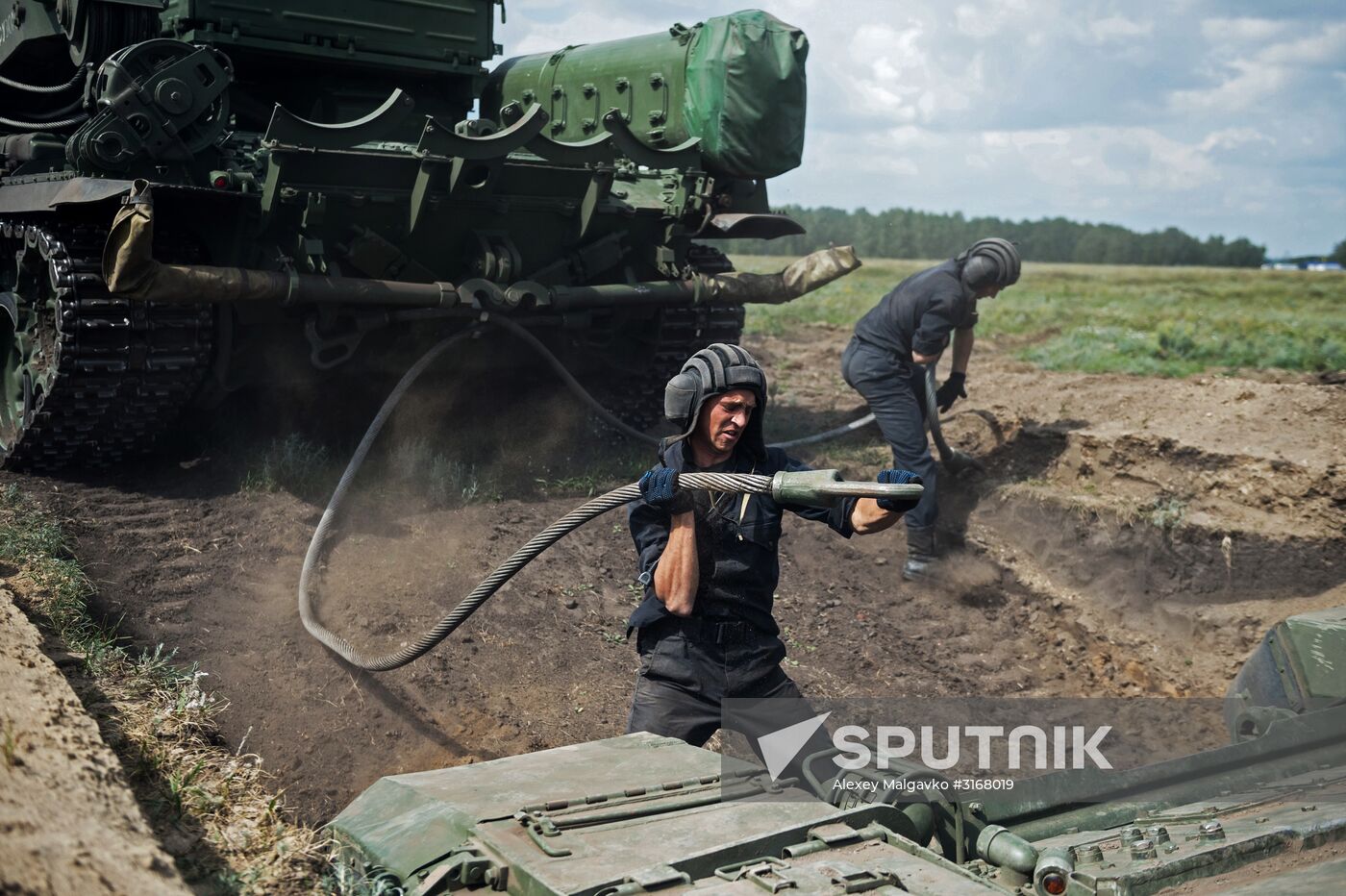 Rembat international army games in Omsk Region