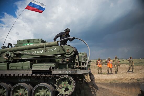 Rembat international army games in Omsk Region