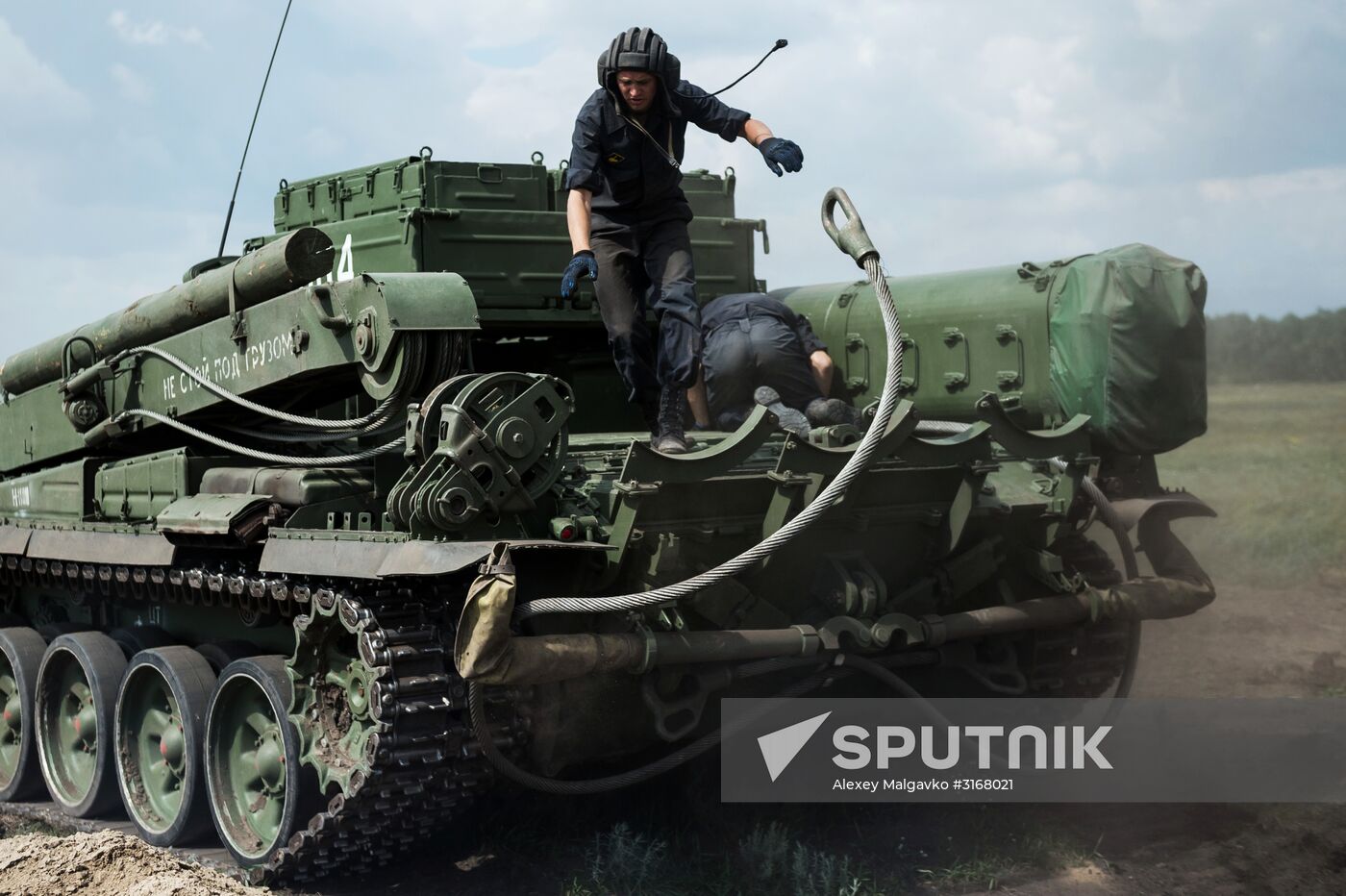 Rembat international army games in Omsk Region