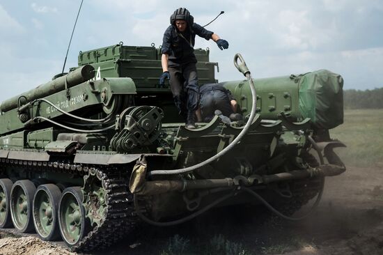 Rembat international army games in Omsk Region