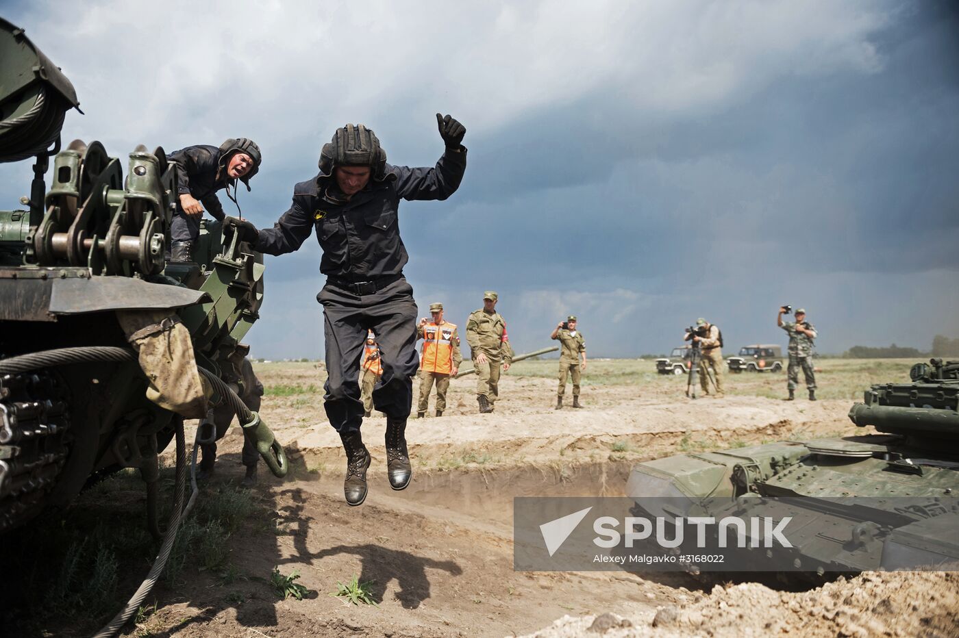 Rembat international army games in Omsk Region