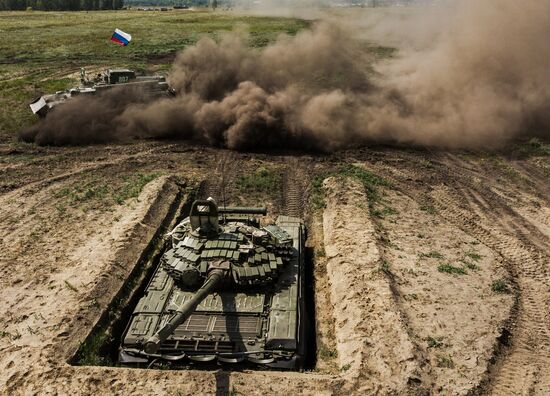 Rembat international army games in Omsk Region