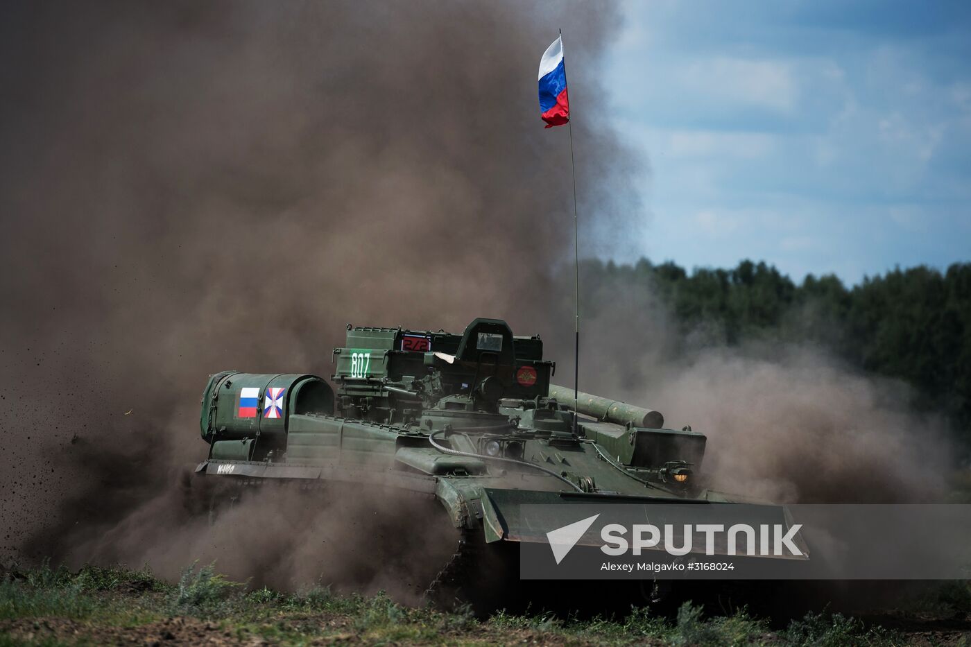 Rembat international army games in Omsk Region