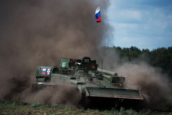 Rembat international army games in Omsk Region
