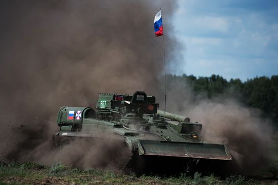 Rembat international army games in Omsk Region