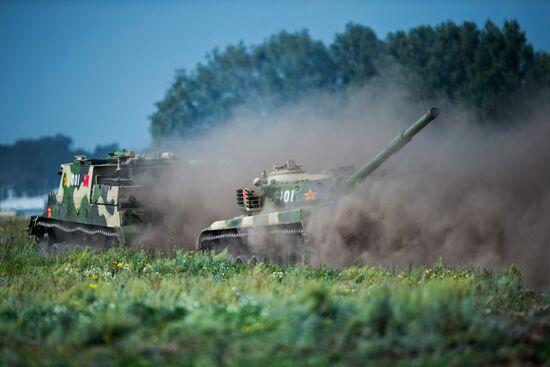 Rembat international military competition in Omsk Region