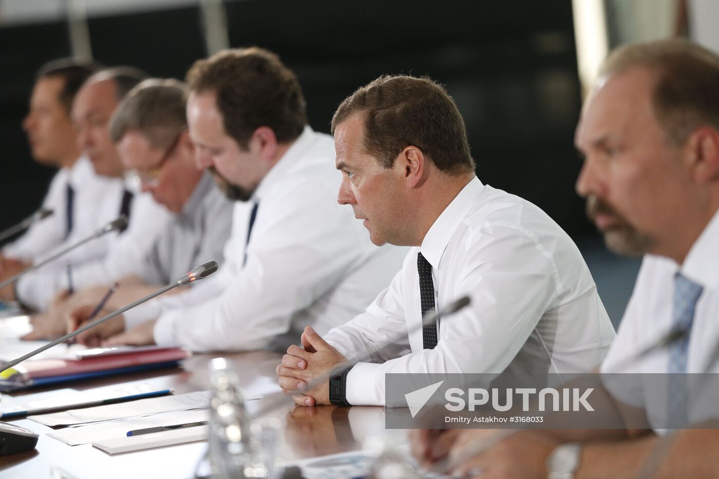 Russian Prime Minister Dmitry Medvedev's working trip to Southern Federal District