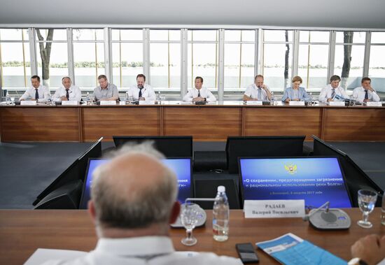 Russian Prime Minister Dmitry Medvedev's working trip to Southern Federal District