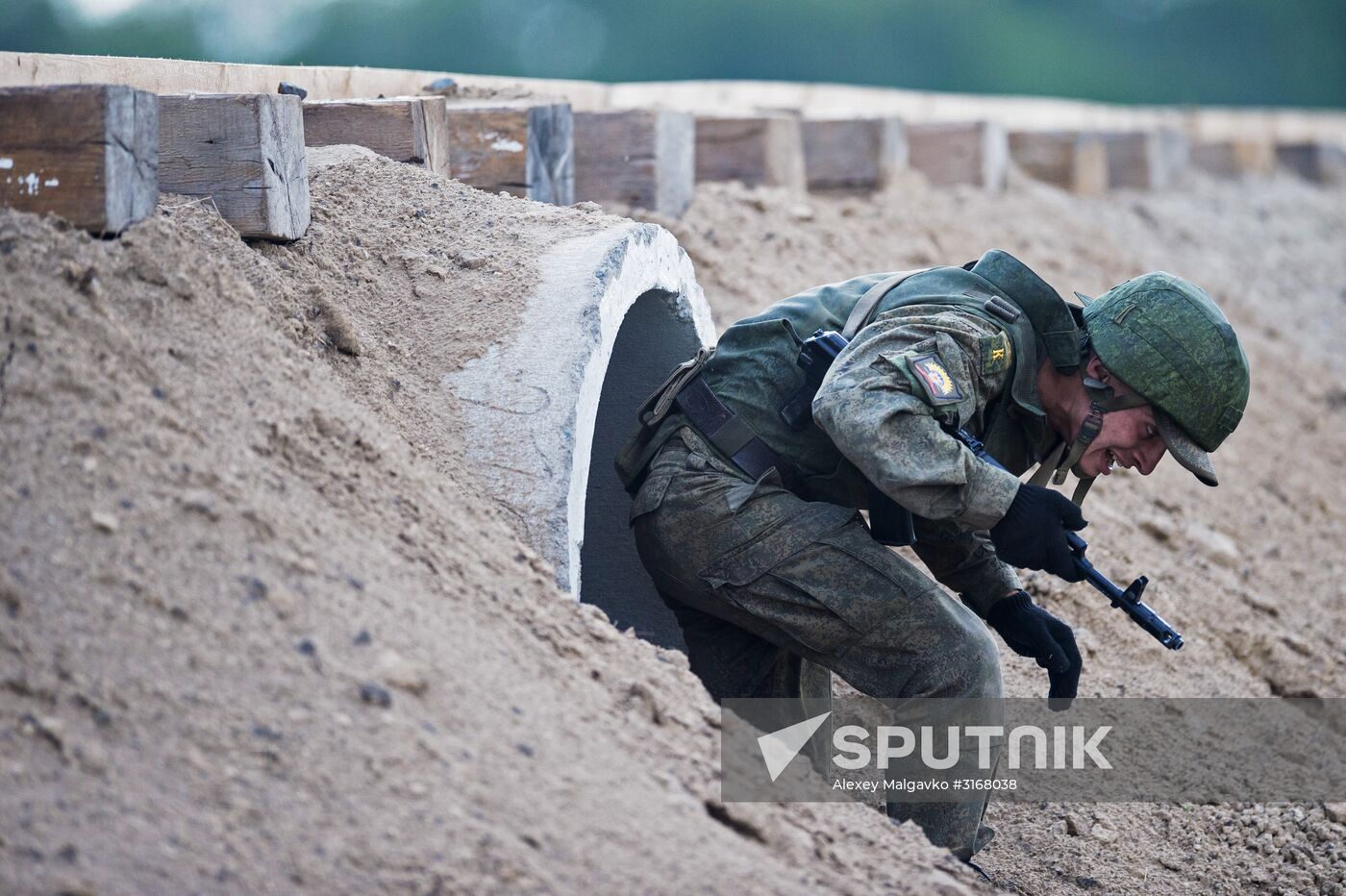 Rembat international military competition in Omsk Region