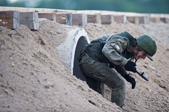 Rembat international military competition in Omsk Region