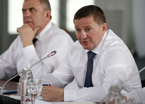 Russian Prime Minister Dmitry Medvedev's working trip to Southern Federal District